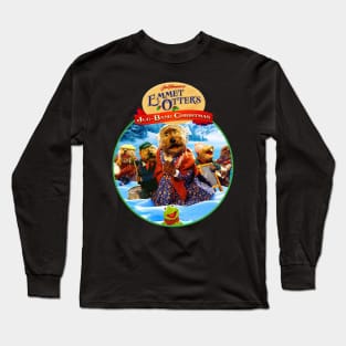 Funny Emmet Otters Jug Band Christmas Vintage Long Sleeve T-Shirt